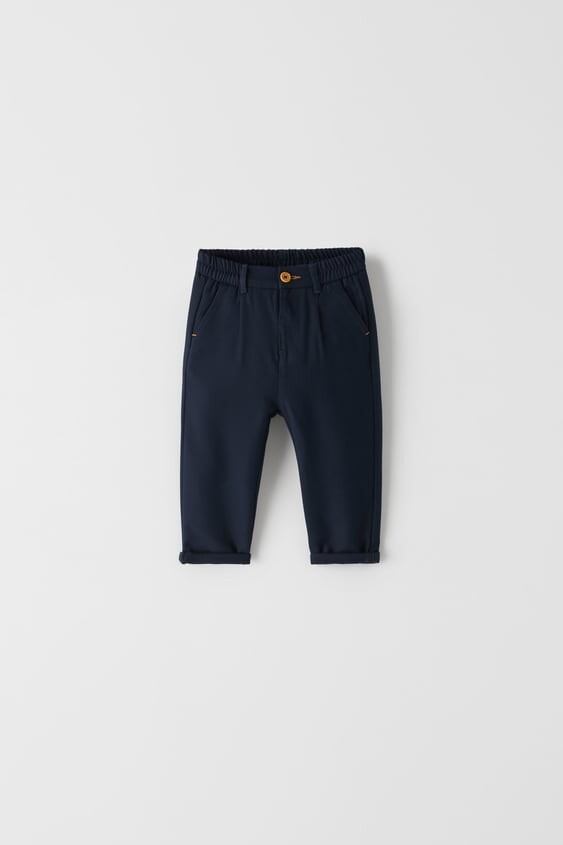 PANTALON À PINCES Détail