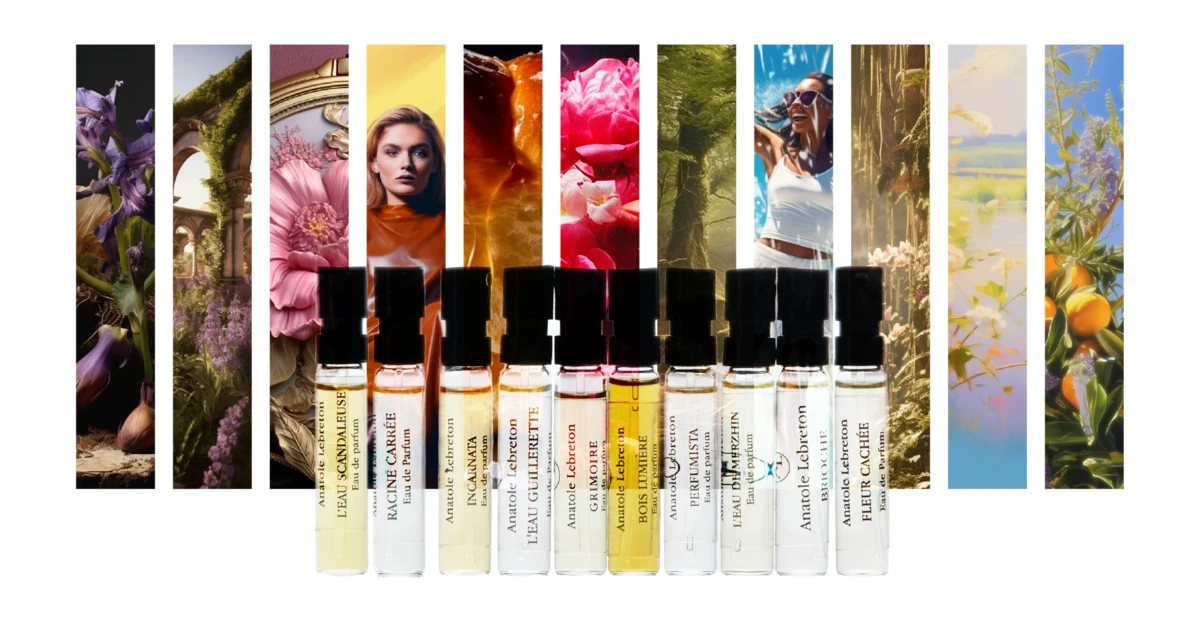 Echantillons kit 11 parfums