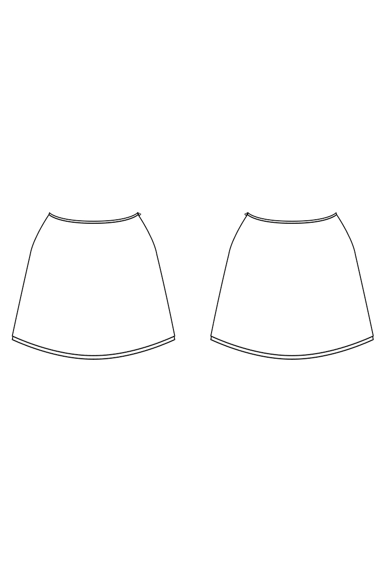 Everly Skirt PDF Sewing Pattern
