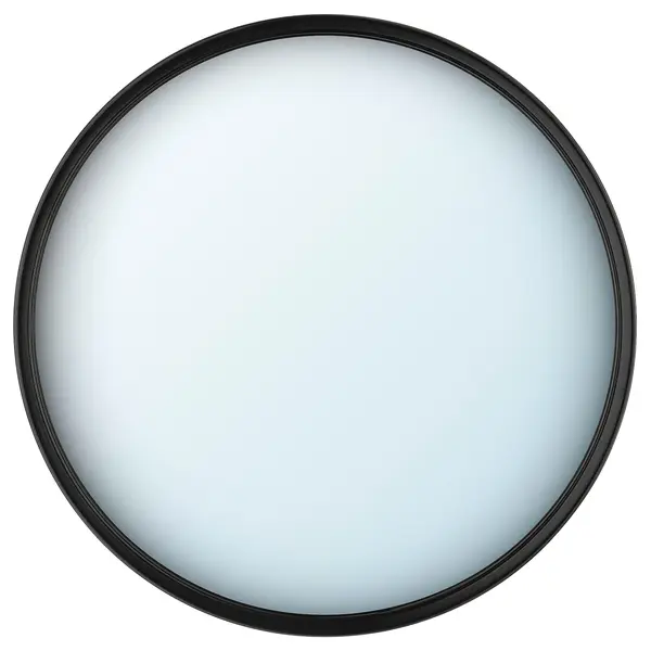 SVARTBJÖRK Miroir décoratif convexe - noir 41 cm