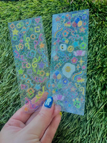 Roller Rink Sticker Sheet