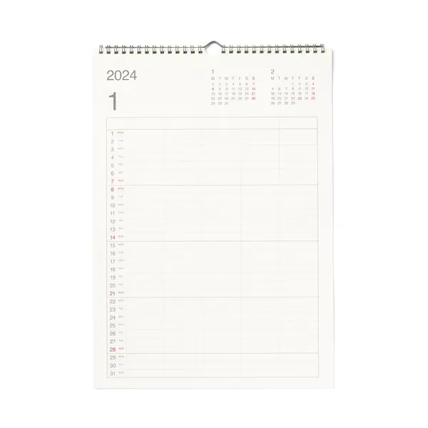2024 Calendrier Mural | MUJI 