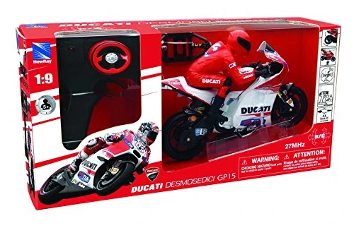 New Ray- Miniature-Moto Grand Prix Ducati Andrea Davizioso-Radiocommandé, 88815