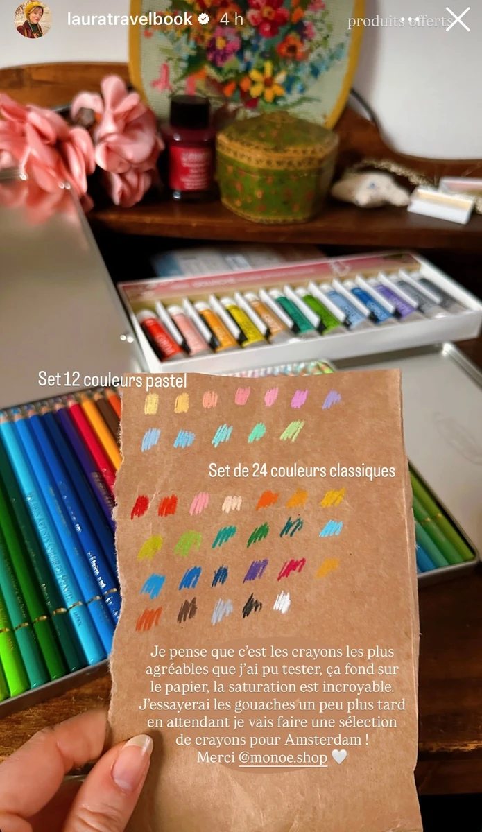 Holbein 24 Colored Pencil Set