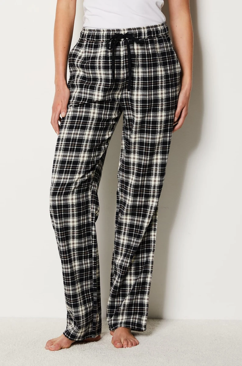 Pantalon de pyjama à carreaux en coton taille L . ENSEMBLE HAUT + BAS A 39 EUROS