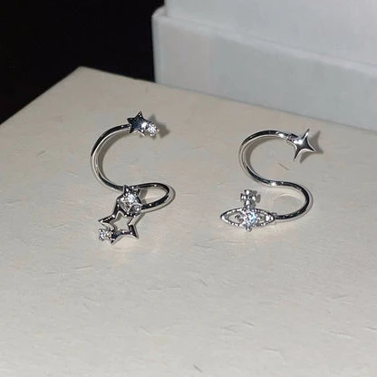 Swirling Star Conch Earrings