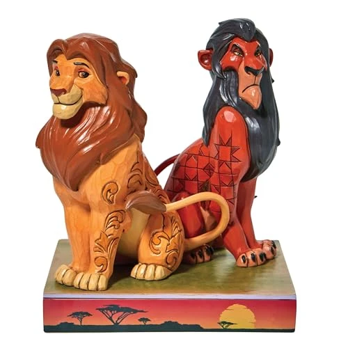 Disney Traditions Figurine Simba et Cicatrice