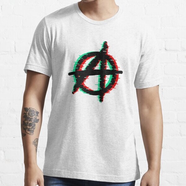 Anarchy Glitch | T-shirt essentiel