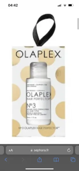 No.3 Hair Perfector - Ornement de Noël, Répare et Renforce tous Types de Cheveux