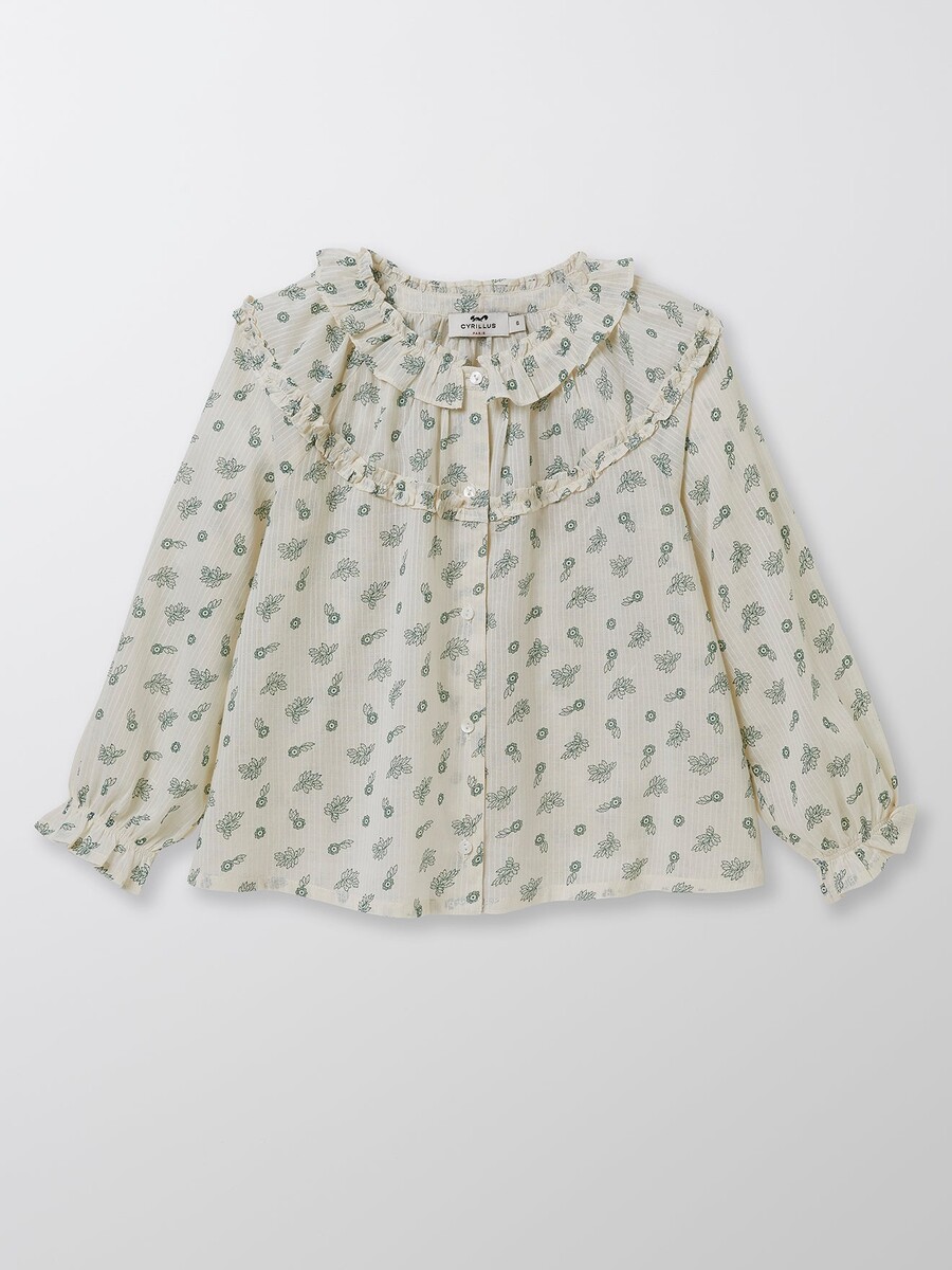 Chemise à volants Fille