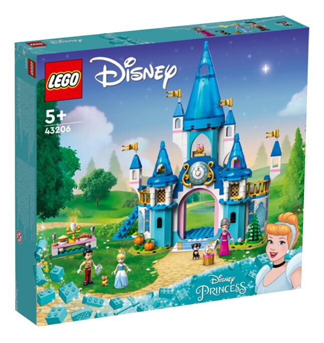 LEGO Disney Princess 43206 Le château de Cendrillon et du Prince charmant