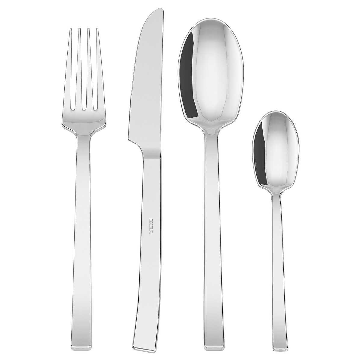 SMAKGLAD Ménagère 24 pièces - acier inoxydable - IKEA
