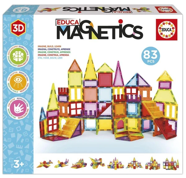 EDUCA MAGNETICS 83 PIECES