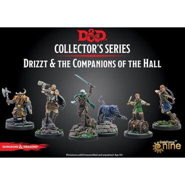 Acheter D&D Collector's Series : Drizzt & the Companions of the Hall - Gale Force Nine - Jeux de rôle