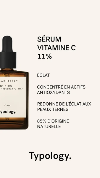 Sérum éclat — Vitamine C 11% + Extrait d'arbre à soie
