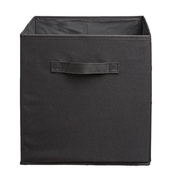 Panière Box Cube 31x31x31cm noir