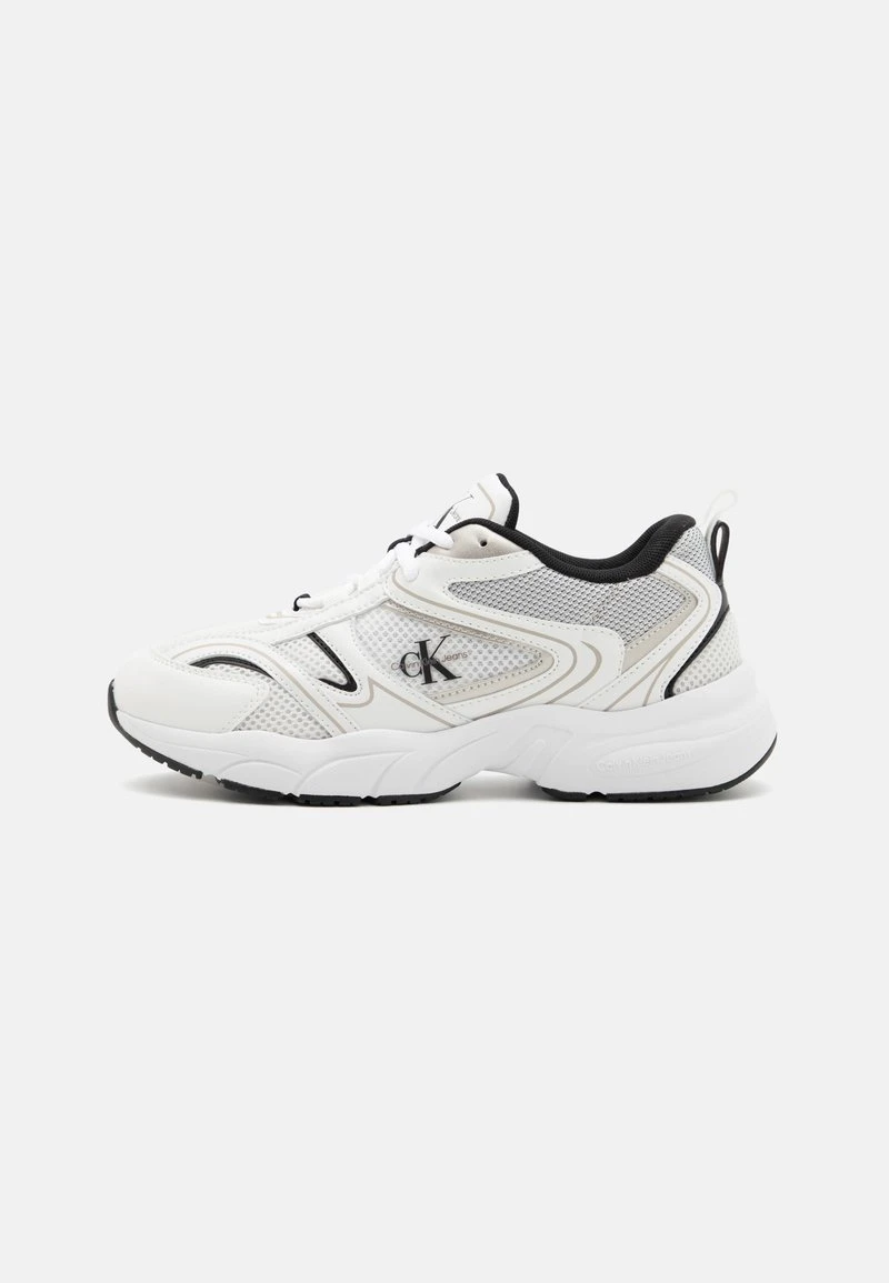 RETRO TENNIS - Baskets basses - bright white/black