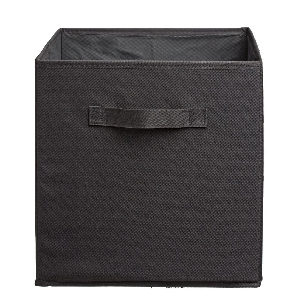 Panière Box Cube 31x31x31cm noir