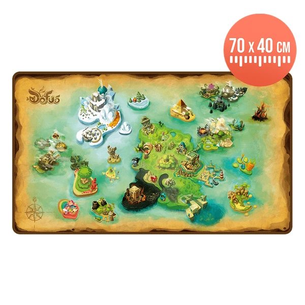 Tapis de souris XXL carte DOFUS – Edition 2024