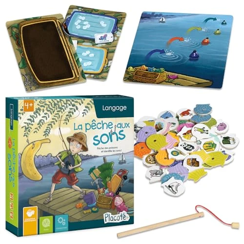 Placote – La Pêche Aux Sons, Jeu éducatif 4 ans à 6½ ans - PLA15