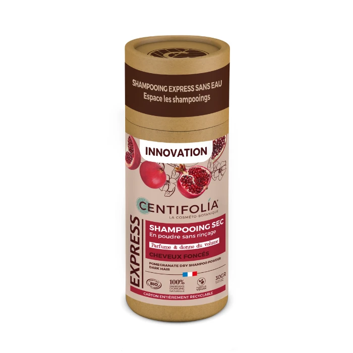 Shampoing Sec Cheveux Foncés Centifolia - La Belle Boucle