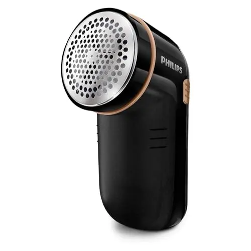 Philips GC026/80 Rasoir Anti-Bouloche et Anti-Peluche - Noir et Or