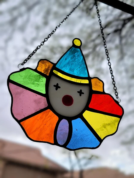 Clown Suncatcher