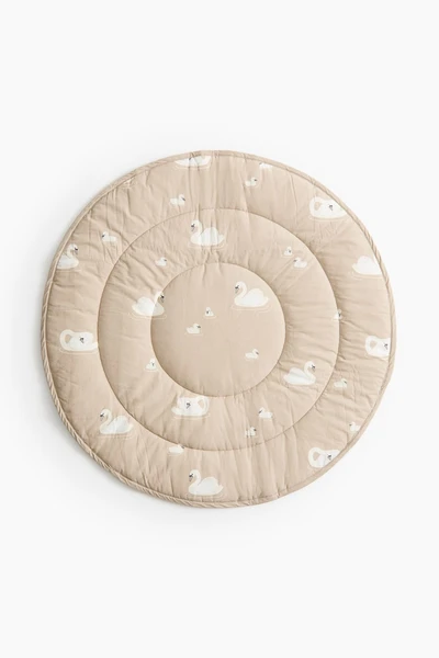 Tapis premier âge en coton à motif
