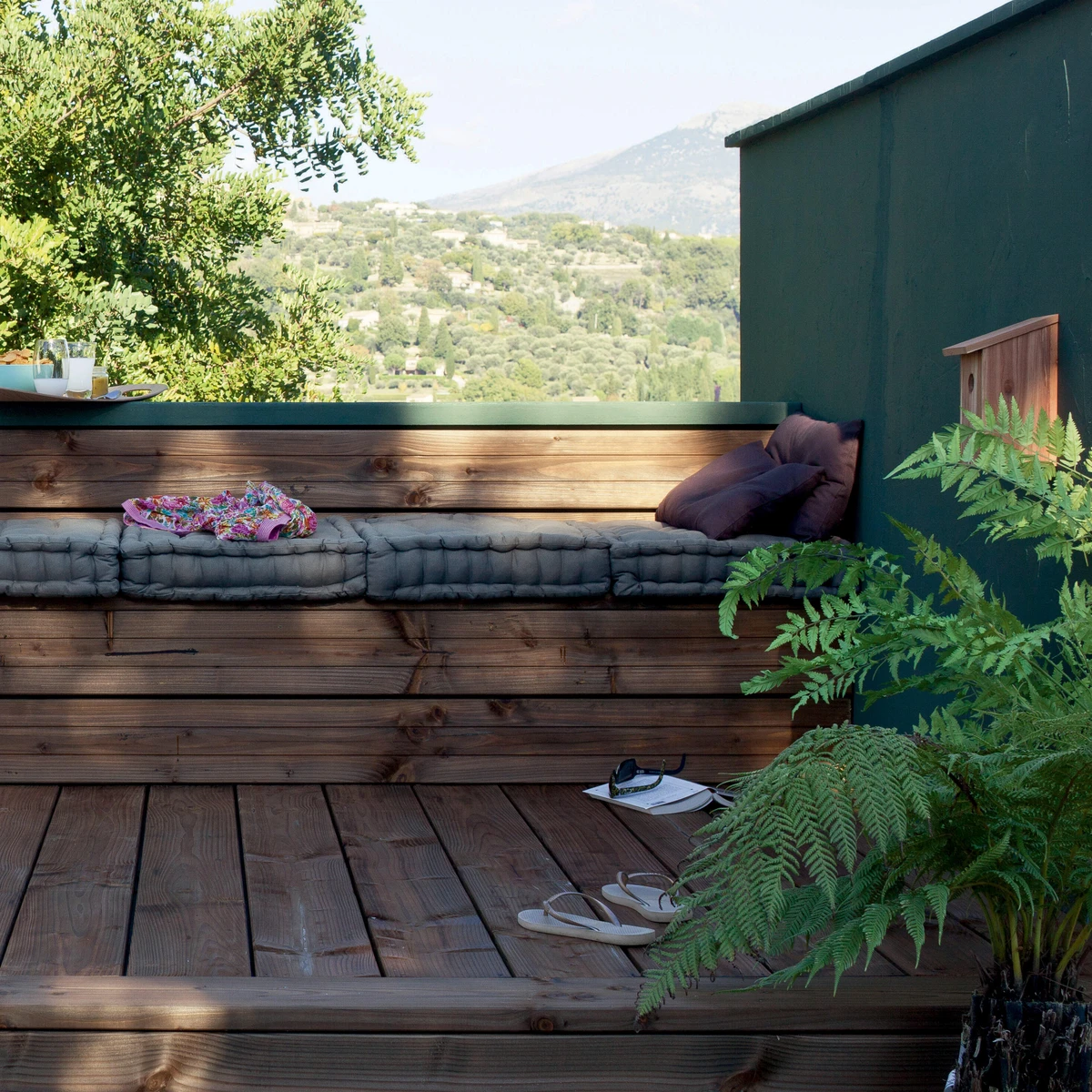 Lame terrasse bois pin douglas douglas, marron, L.300 x l.17.5 cm x Ep.33 mm