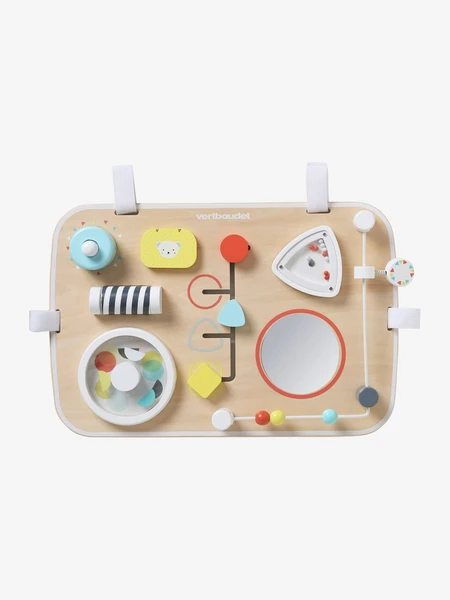 Panneau d'activités en bois FSC® multicolore - Vertbaudet