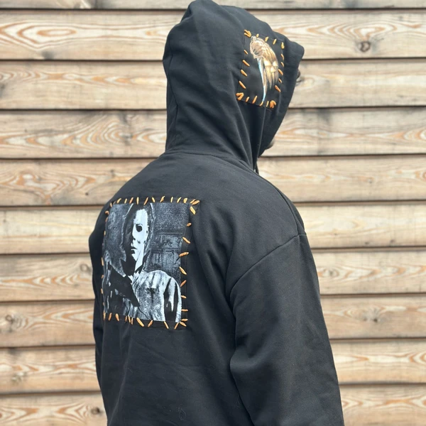 Halloween Michael Myers Stitch Hoodie