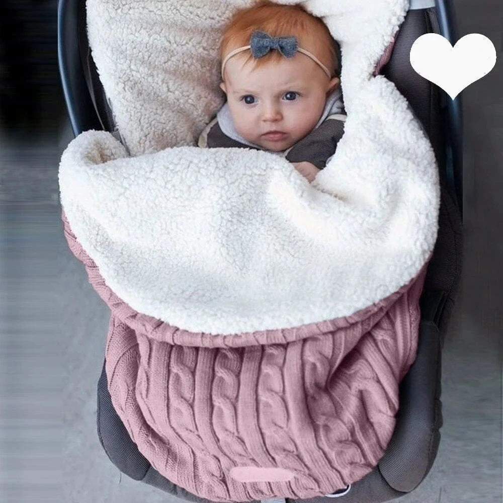 Chancelière Bébé / Sac de couchage Laine et Polaire