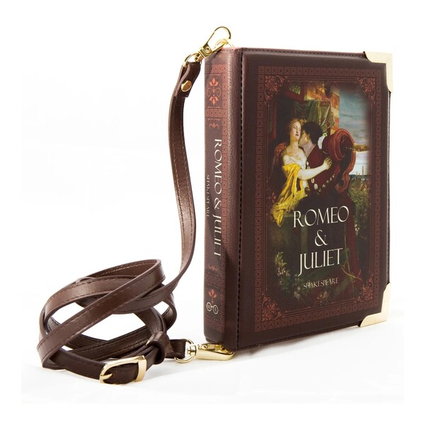 Sac à Main Forme Livre Shakespeare Roméo et Juliette