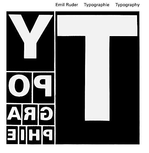 Typographie - Typography: Un manuel de Création - A manual of design  Allemand/Anglais/Français