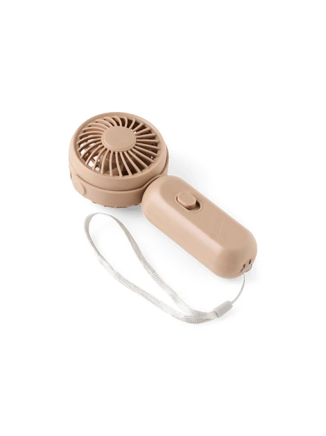 Ventilateur à main | 30 x 6,5 x 4,5 cm. | Camel