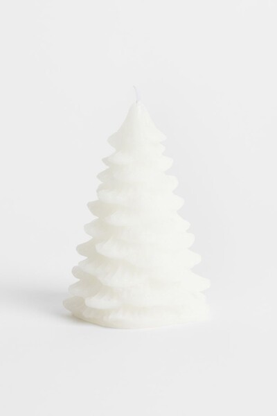 Bougie en forme de sapin