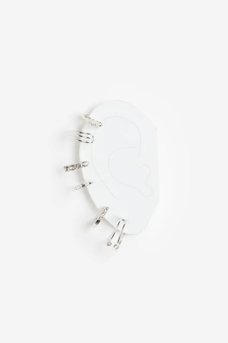 Lot de 6 bagues d’oreille