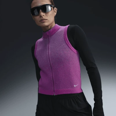 Veste de running sans manches Therma-FIT Nike Running Division pour femme