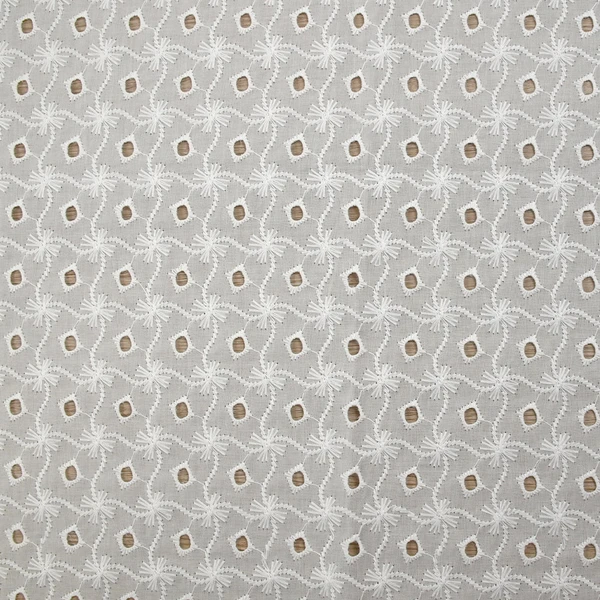 Broderie anglaise Nadiya blanc cassé