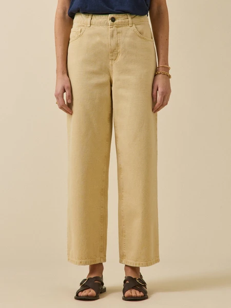 Jean large femme Émilie coton biologique