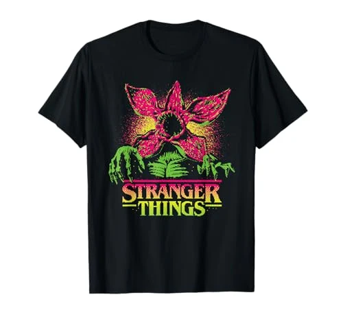 Stranger Things Neon Demogorgon T-Shirt