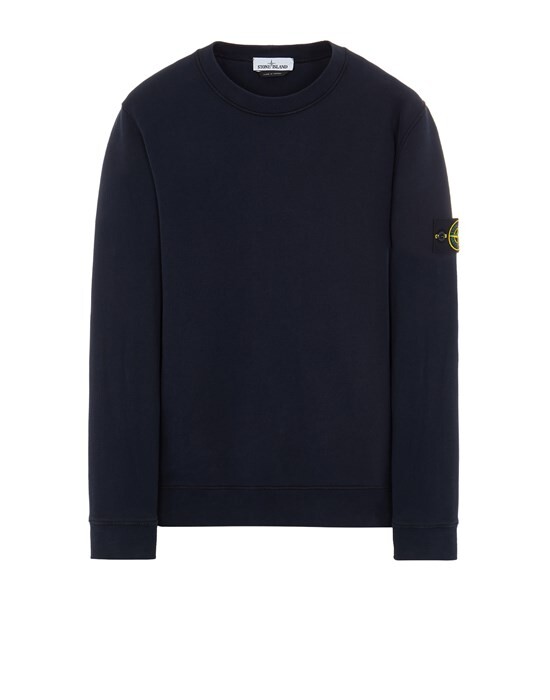 63020 BRUSHED COTTON FLEECE Sweatshirt Stone Island Men - Official Online Store