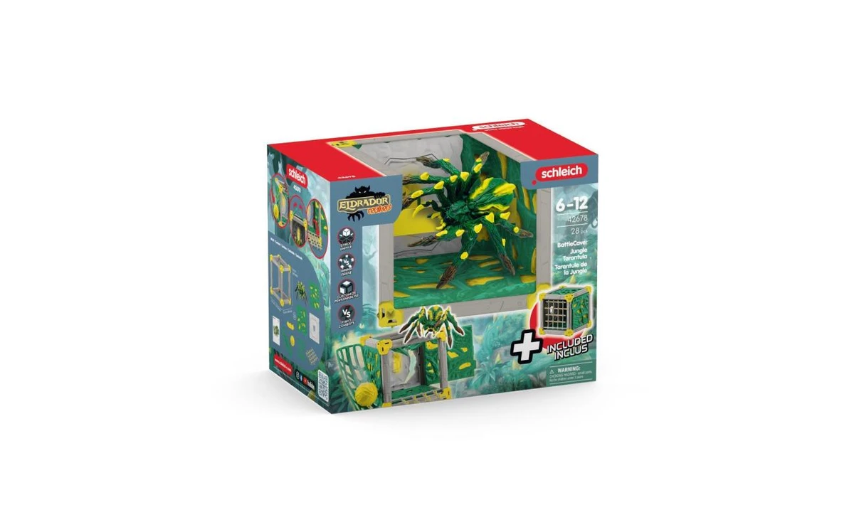 Schleich Eldrador BattleCave Jungle Tarantula