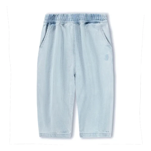 Pantalon Sois Coton Bio | Bleu jean