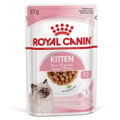 Royal Canin Kitten en sauce pour chaton ► Acheter pas che ✔