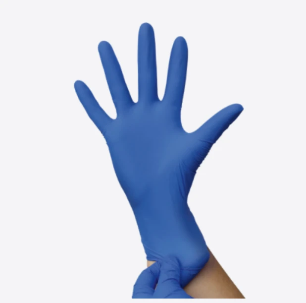 Gants nitrile non poudrés TAILLE S