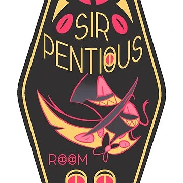 Hôtel Hazbin - Chambre Sir Pentious | Sticker