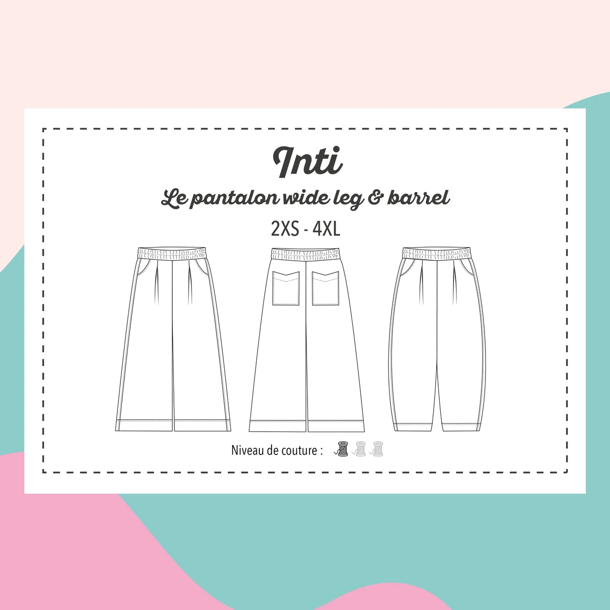 Inti le pantalon wide leg & barrel | Femme