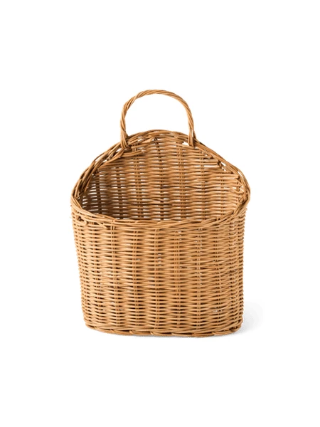 Panier à suspendre | Rotin. 22 x 33 cm. | Nature