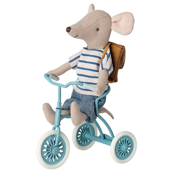 Tricycle Petrol Blue pour souris Maileg